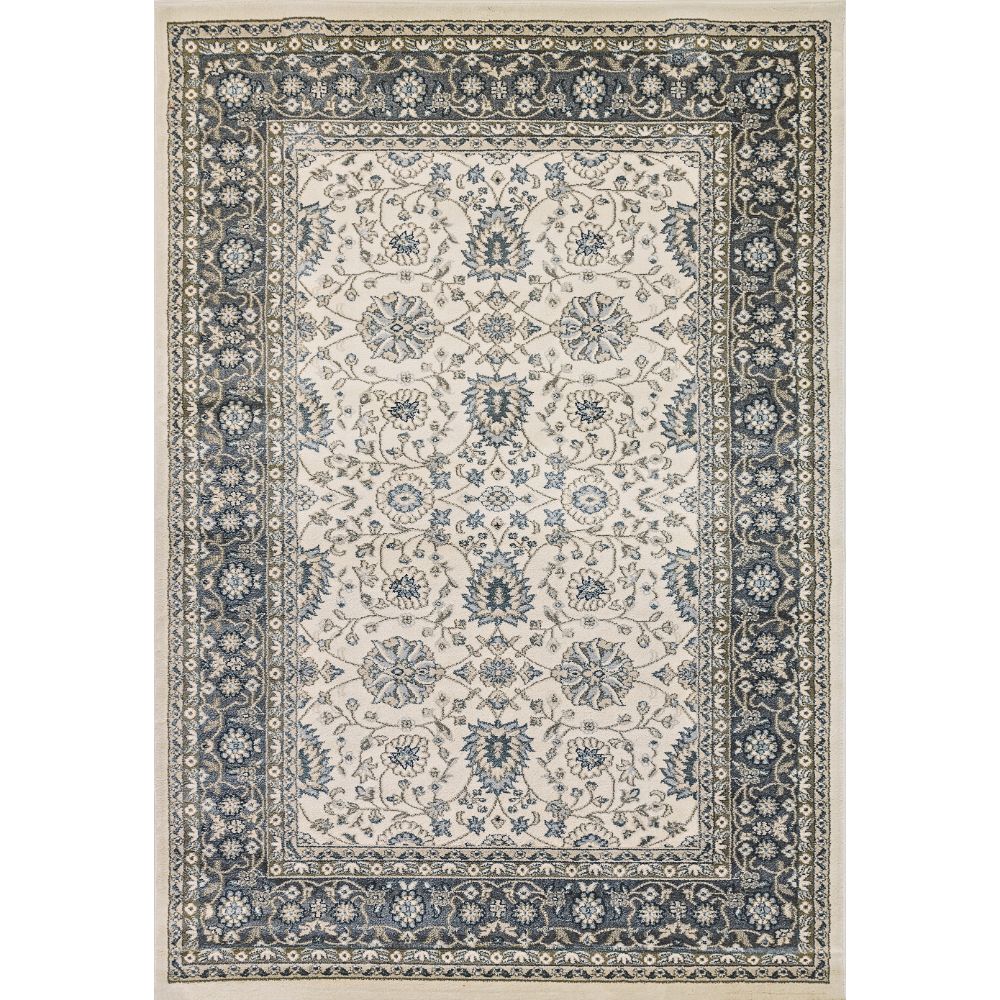 Dynamic Rugs 2803-190 Yazd 7.10 Ft. X 10.10 Ft. Rectangle Rug in Ivory/Grey
